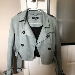 BRAND NEW!! Women’s suede cropped jacket